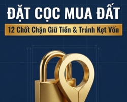 ĐẶT CỌC MUA ĐẤT: 12 ĐIỀU KHOẢN GIÚP TRÁNH MẤT TIỀN, KẸT VỐN