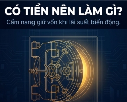 CÓ TIỀN NÊN LÀM GÌ KHI LÃI SUẤT BIẾN ĐỘNG? CẨM NANG GIỮ VỐN VÀ ĐẦU TƯ AN TOÀN