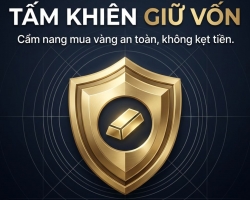 CẨM NANG GIỮ VỐN BẰNG VÀNG: MUA SAO CHO AN TOÀN, KHÔNG KẸT TIỀN?
