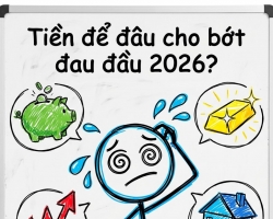 NÊN ĐẦU TƯ GÌ NĂM 2026: GỬI TIẾT KIỆM, VÀNG, CHỨNG KHOÁN HAY BẤT ĐỘNG SẢN?
