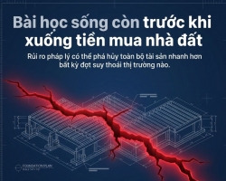 RỦI RO PHÁP LÝ CÓ THỂ PHÁ HỦY TOÀN BỘ TÀI SẢN: BÀI HỌC SỐNG CÒN TRƯỚC KHI MUA NHÀ ĐẤT