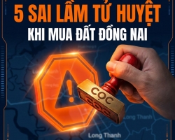 5 SAI LẦM THƯỜNG GẶP KHI MUA ĐẤT ĐỒNG NAI: NGƯỜI MUA LẦN ĐẦU CẦN BIẾT TRƯỚC KHI XUỐNG TIỀN