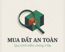 MUA ĐẤT AN TOÀN: MINH BẠCH THÔNG TIN ĐỂ TRÁNH RỦI RO PHÁP LÝ VÀ KẸT VỐN