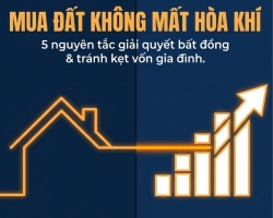 GIA ĐÌNH BẤT ĐỒNG VỀ TIỀN BẠC KHI MUA ĐẤT: 5 NGUYÊN TẮC GIỮ HÒA KHÍ, TRÁNH KẸT VỐN