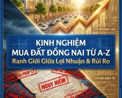 TOÀN CẢNH THỊ TRƯỜNG MUA ĐẤT ĐỒNG NAI: ƯU ĐIỂM, RỦI RO VÀ HƯỚNG DẪN KIỂM TRA PHÁP LÝ CHO NGƯỜI MỚI