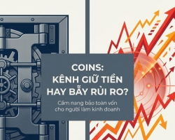 COINS CÓ PHẢI KÊNH GIỮ TIỀN TỐT KHÔNG? CẨM NANG CHO NGƯỜI ƯU TIÊN KIỂM SOÁT RỦI RO