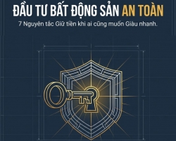 ĐẦU TƯ BẤT ĐỘNG SẢN AN TOÀN: 7 NGUYÊN TẮC GIỮ TIỀN KHI AI CŨNG MUỐN GIÀU NHANH