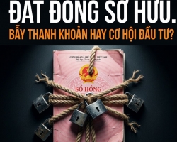 MUA ĐẤT ĐỒNG SỞ HỮU: RỦI RO DỄ KẸT VỐN, MẤT CỌC NGƯỜI MỚI PHẢI BIẾT