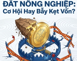 CẨM NANG MUA ĐẤT NÔNG NGHIỆP CHỜ LÊN THỔ CƯ: CƠ HỘI HAY BẪY KẸT VỐN?