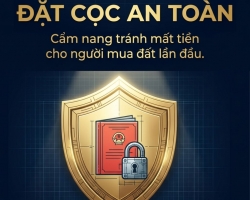 ĐẶT CỌC MUA ĐẤT AN TOÀN: CẨM NANG TRÁNH MẤT TIỀN CHO NGƯỜI MUA LẦN ĐẦU