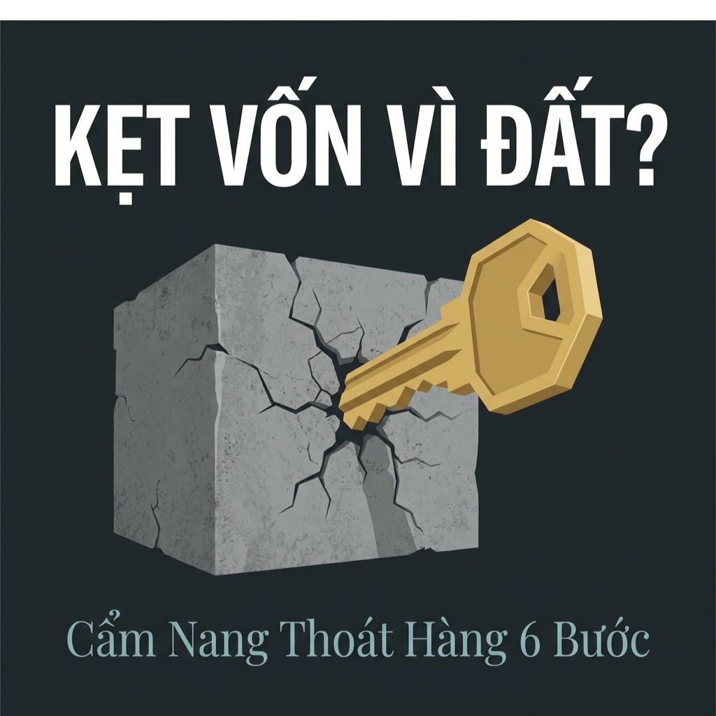 Ảnh minh hoạ bài viết: KẸT VỐN VÌ NHÀ ĐẤT KHÓ BÁN? CẨM NANG THOÁT HÀNG AN TOÀN CHO NGƯỜI MỚI