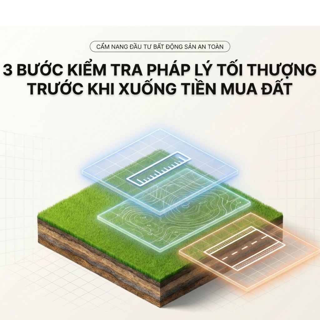 Ảnh minh hoạ bài viết: 3 BƯỚC KIỂM TRA TÁCH THỬA, QUY HOẠCH VÀ LỐI ĐI HỢP PHÁP TRƯỚC KHI XUỐNG TIỀN MUA ĐẤT
