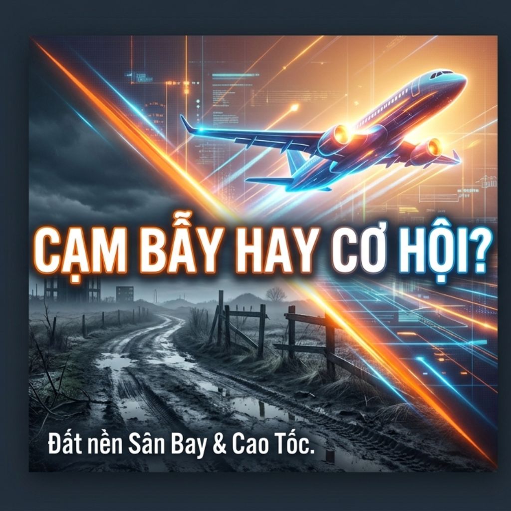 Ảnh minh hoạ bài viết: CÓ NÊN MUA ĐẤT GẦN SÂN BAY, CAO TỐC? CÁCH NHẬN BIẾT GIÁ TRỊ THẬT HAY BÁNH VẼ