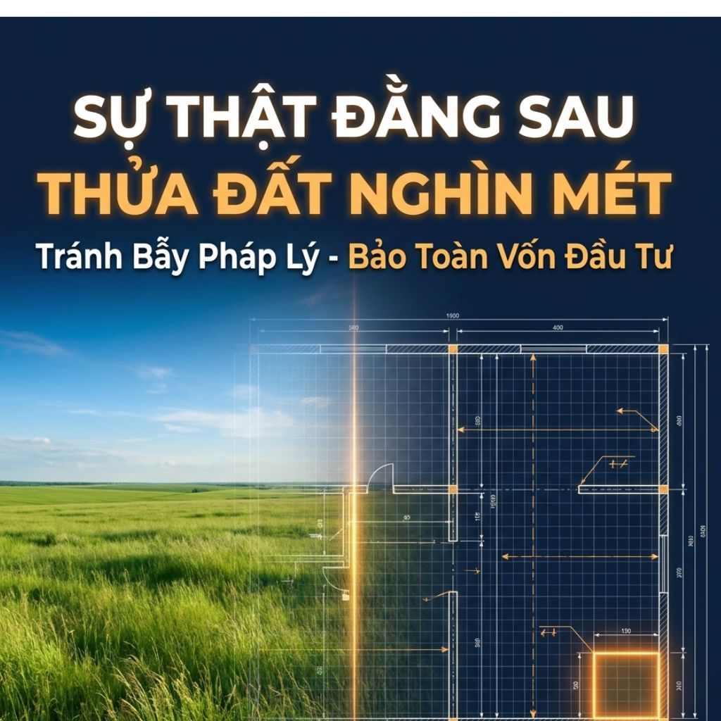 THỬA ĐẤT CÓ NHIỀU MỤC ĐÍCH SỬ DỤNG: CÁCH XÁC ĐỊNH ĐÚNG DIỆN TÍCH ĐẤT Ở ĐỂ TRÁNH MUA SAI NGAY TỪ ĐẦU