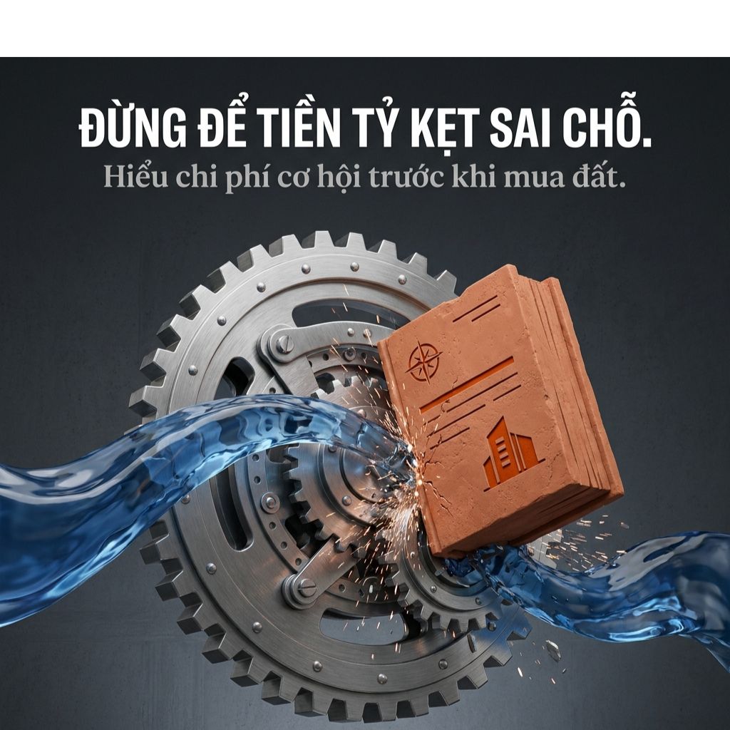 Ảnh minh hoạ bài viết: CẨM NANG HIỂU CHI PHÍ CƠ HỘI TRƯỚC KHI MUA ĐẤT: ĐỪNG ĐỂ TIỀN TỶ BỊ KẸT SAI CHỖ